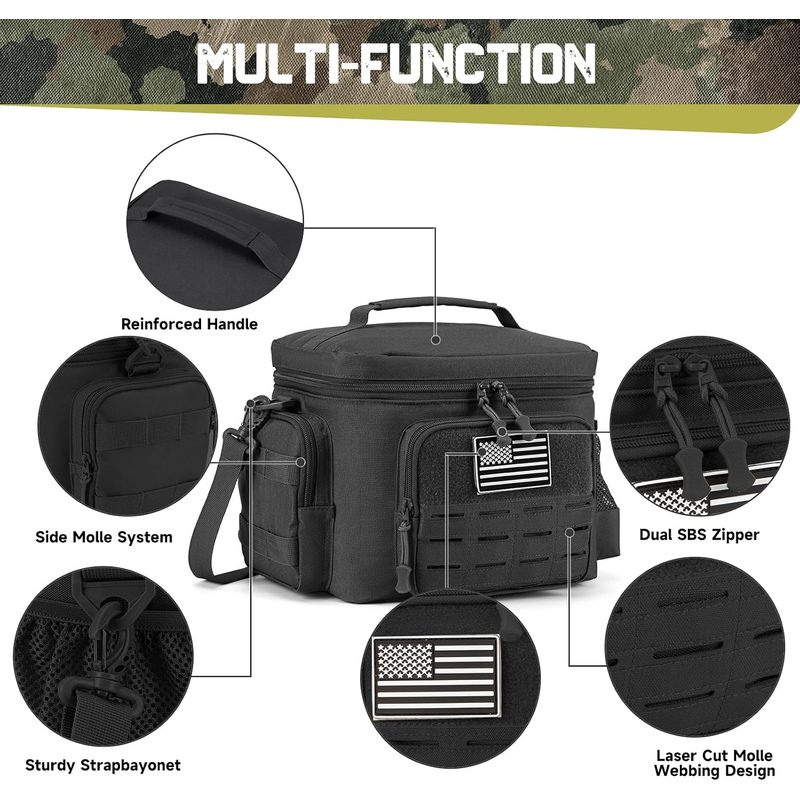 Tactische geïsoleerde lunchtas - Tote Bag Sublimation recensie en prijs