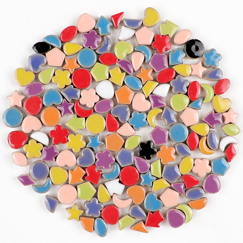 50 g 1 cm veelkleurige keramis - Ceramic Tile Blank recensie en prijs