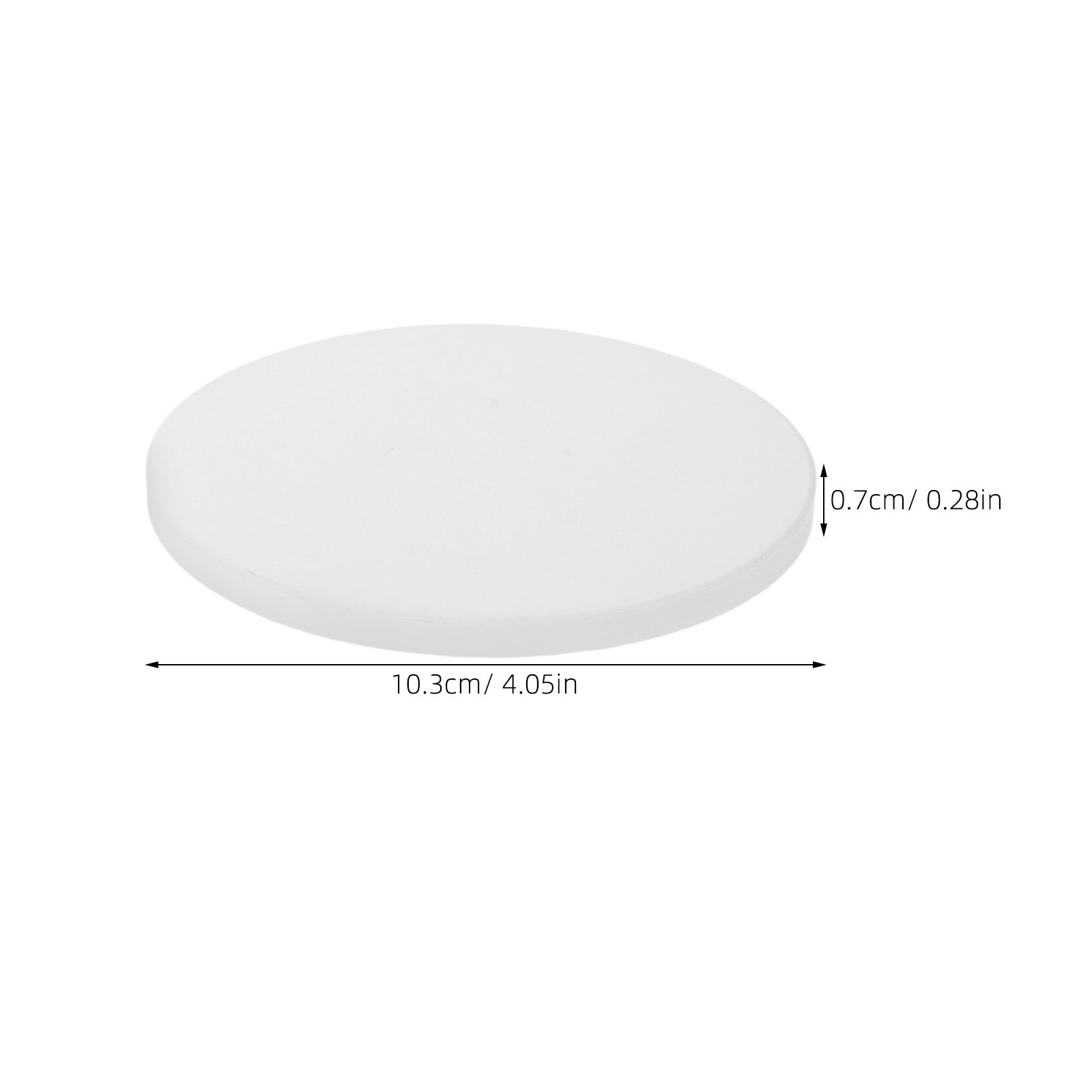 12 stuks witte ronde keramisch - Ceramic Tile Blank recensie en prijs